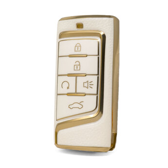 Nano High Quality Gold Leather Cover For Trumpchi Remote Key...